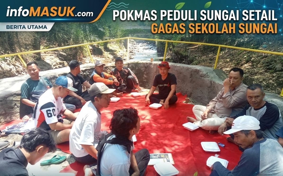 POKMAS PEDULI SUNGAI SETAIL GAGAS SEKOLAH SUNGAI