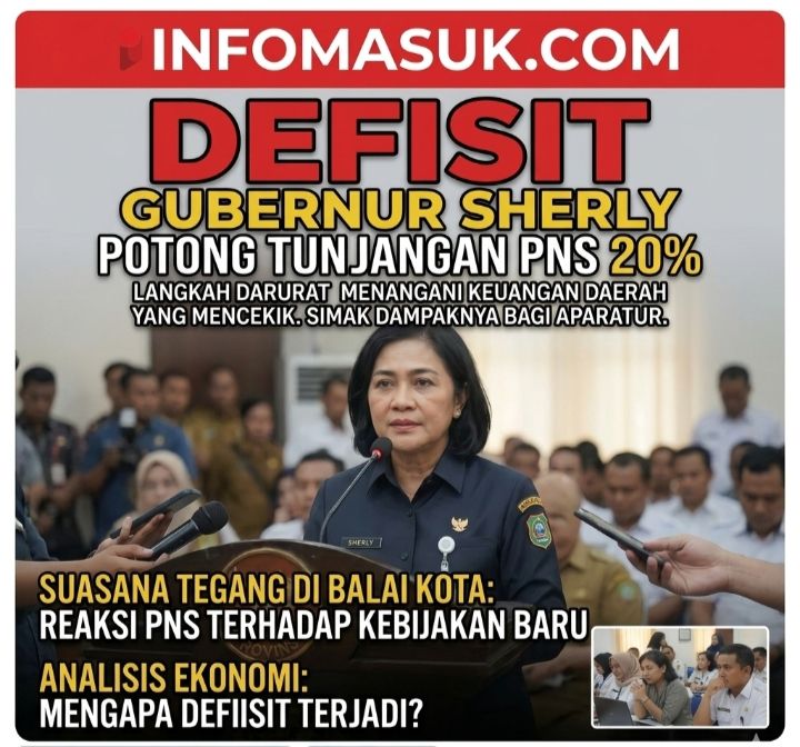 KRISIS FISKAL, GUBERNUR MALUKU UTARA POTONG TUNJANGAN PNS 20%