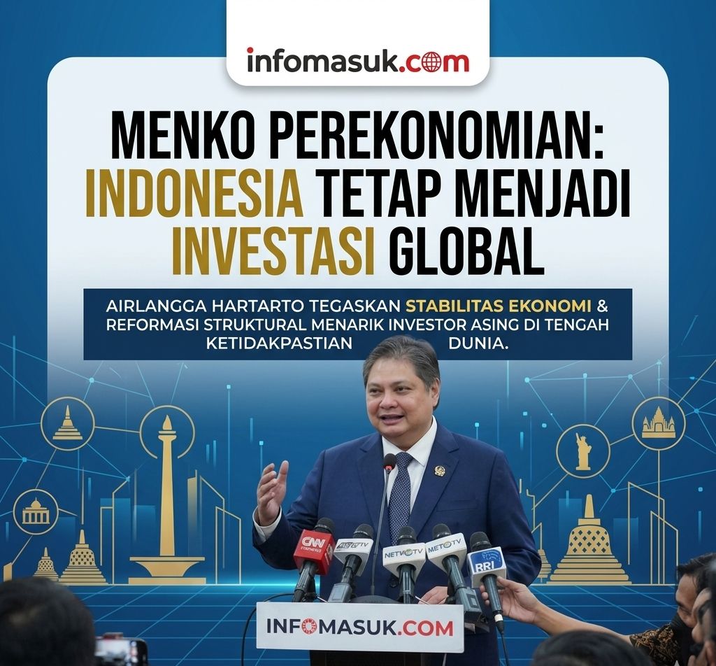 Menko Perekonomian: Indonesia Tetap Menjadi Magnet Investasi Global