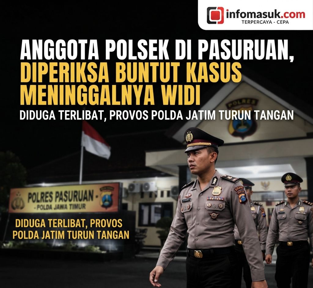 5 anggota Polsek Beji Pasuruan, di periksa propam