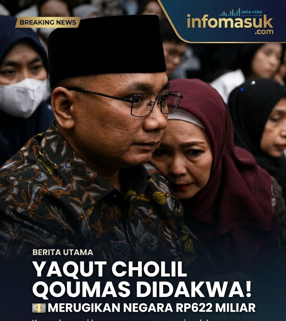 MANTAN MENTERI AGAMA ERA JOKOWI, RUGIKAN NEGARA 622 MILYAR