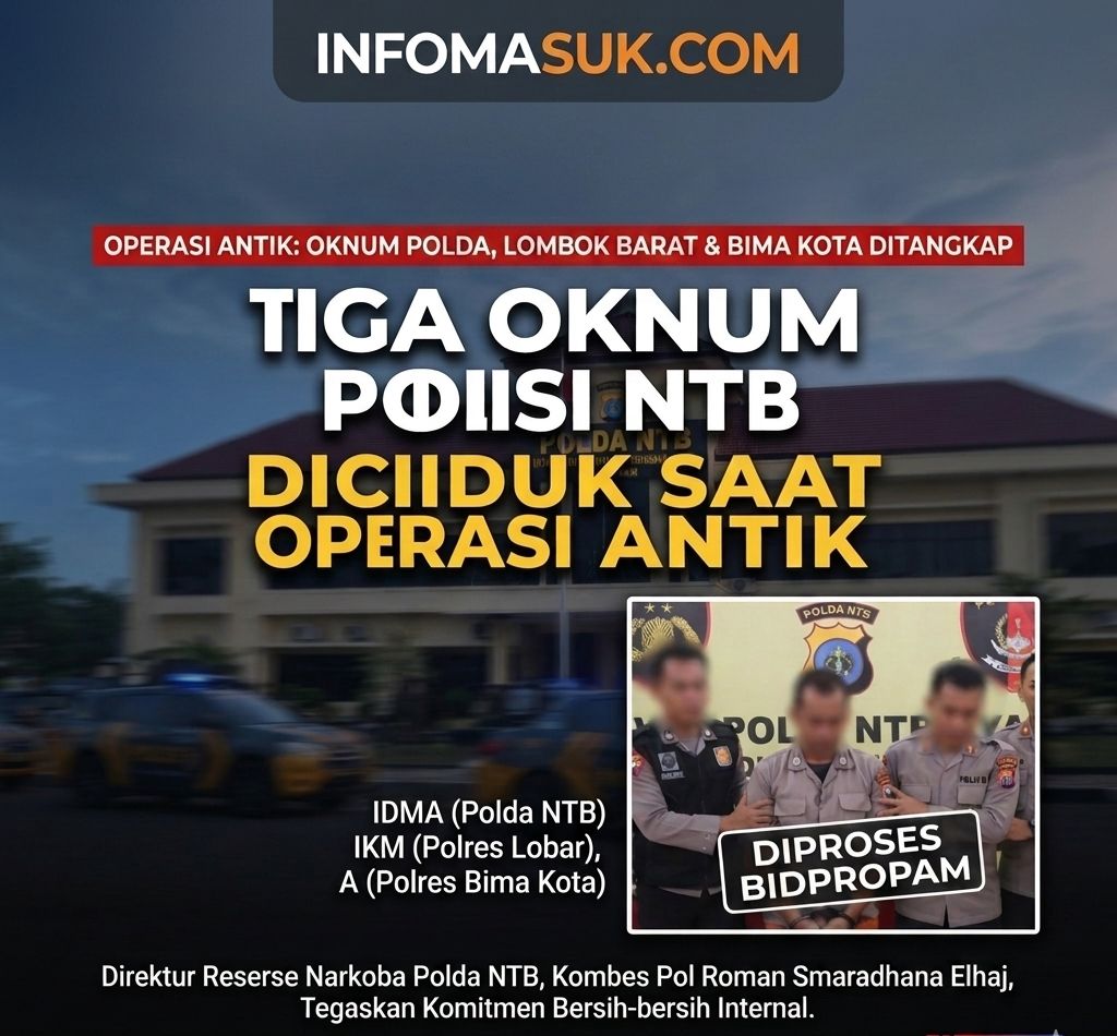 TIGA POLISI DITANGKAP, OPERASI ANTIK
