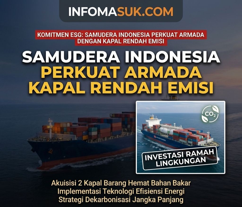 Komitmen ESG: Samudera Indonesia Perkuat Armada dengan Kapal Rendah Emisi