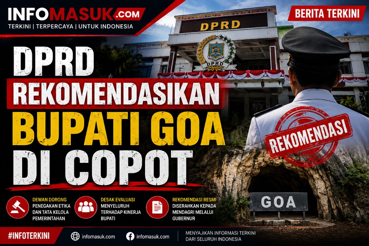 GUNAKAN HAK ANGKET DPRD GOA COPOT BUPATI HUSNIA