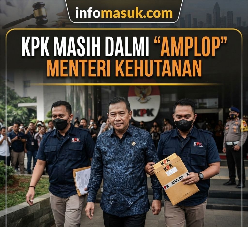 KPK MASIH SELIDIKI "AMPLOP" MENTRI KEHUTANAN