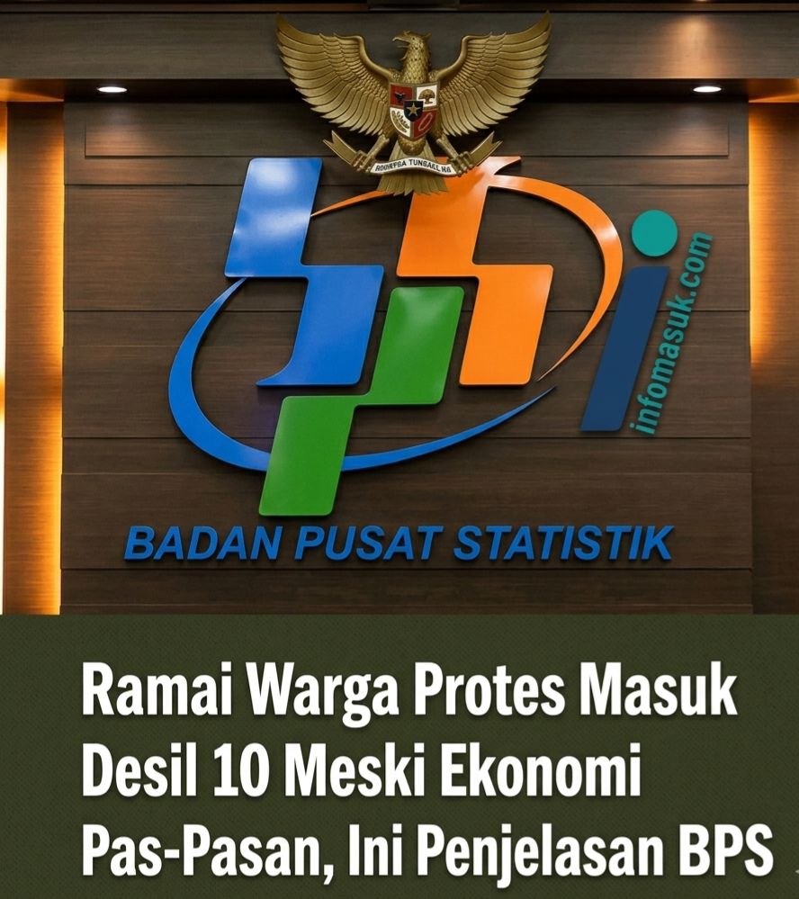 WARGANET PROTES EKONOMI PAS-PASAN DESIL 10, BEGINI KATA BPS