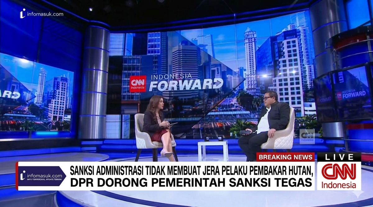 DPR DORONG PEMERINTAH SANKSI TEGAS PELAKU PEMBAKAR HUTAN